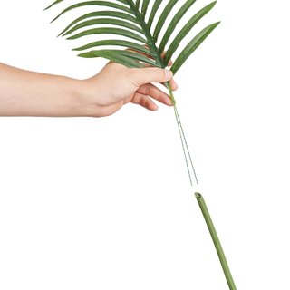 Pianta Finta Palma Dorata Alta 1 98 m con Vaso