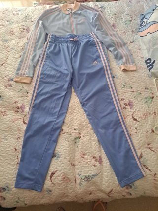 Chándal Adidas Talla S Azul/Rosa Completo