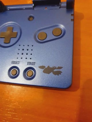 Carcasa Gameboy Advance SP Kyogre