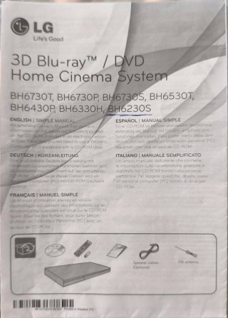 Home Cinema LG 5+1 Negro