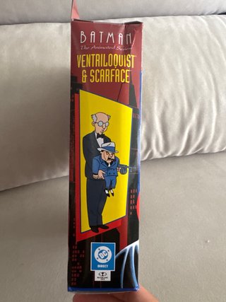 Batman TAS Ventrílocuo & Scarface Figura