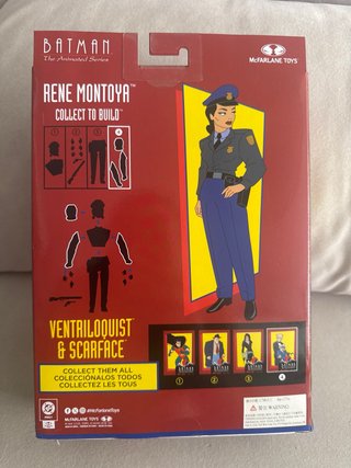 Batman TAS Ventrílocuo & Scarface Figura