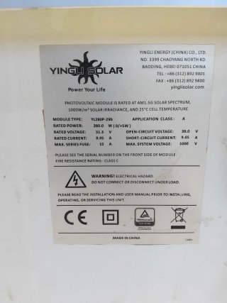 Placa solar nueva!!