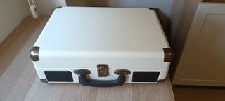Tocadiscos Audizio Beige y Negro