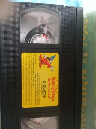 101 Dálmatas VHS Clásico Disney Español