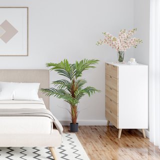 Pianta Finta Areca 2 Pezzi 122 cm Interno Esterno