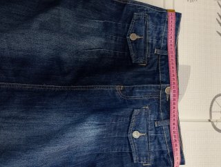 Falda vaquera Black bat azul