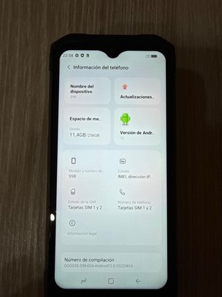 Teléfono Móvil doogee s98