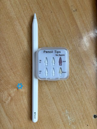 iPad Air 11 5th Gen Lila + apple pencil + teclado
