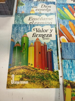 12 CUADERNILLOS BIBLICOS