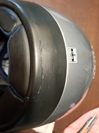 Casco de moto Airoh SV-55 gris