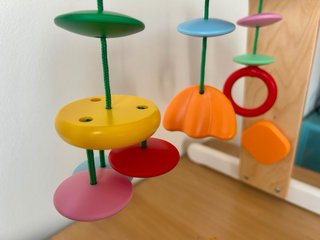 Gimnasio Bebé Leka IKEA Madera