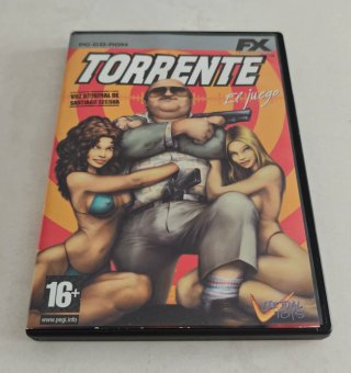 Torrente El Juego PC CD-ROM Manuales y CD