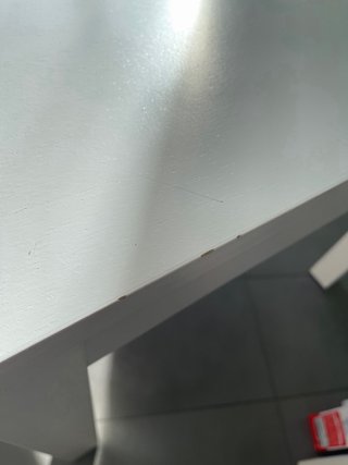 Mesa extensible blanca IKEA
