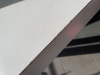 Mesa extensible blanca IKEA