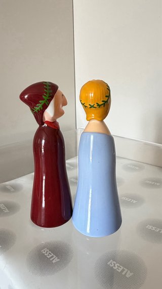 Alessi Statuine Dante e Virgilio