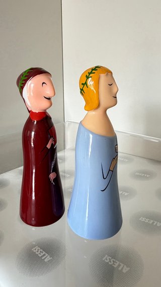 Alessi Statuine Dante e Virgilio