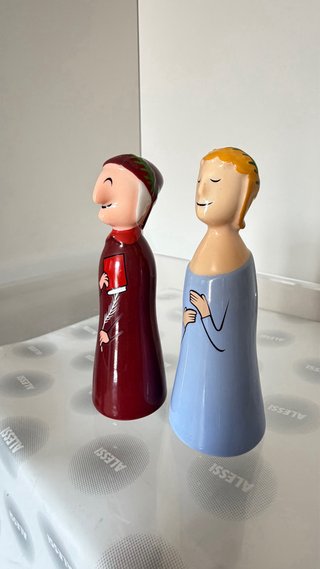 Alessi Statuine Dante e Virgilio