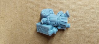 Cañón Salvas Enano Miniatura