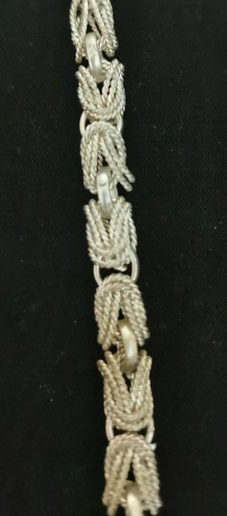 Conjunto plata collar, pulsera y pendientes plata