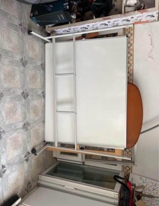 Pizarra blanca con soporte