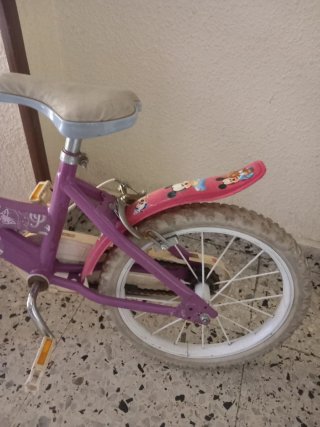 Bicicleta infantil morada