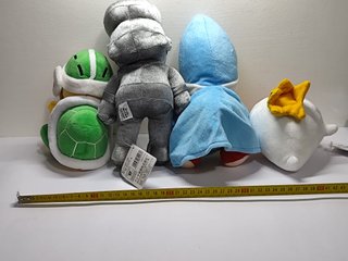 Set 4 Peluche Super Mario Bros.