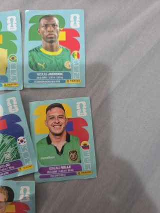 Cromos de fútbol Panini