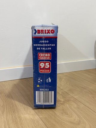 Maletín Herramientas BRIXO 95 Piezas Cromo Vanadio