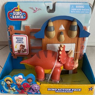 Dino Ranch Triceratops Action Pack