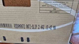 Peldaños Gresmanc Rodamanto Antideslizante