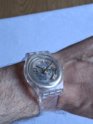 Swatch NewGent Look Through Transparente