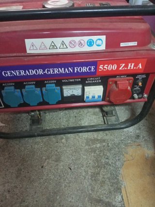 Grupo electrógeno German Force 5500 Z.H.A.