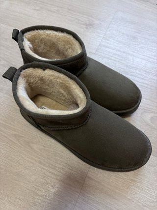 Botines forrados marrón tipo UGG