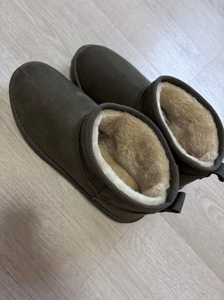 Botines forrados marrón tipo UGG