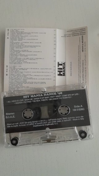 Hit Mania 98 Dance Musicassetta Funzionante