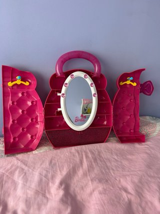 Armario de Juguete Barbie Rosa