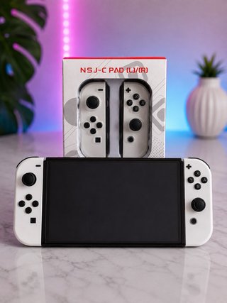 Mandos Joy-Con Nintendo BLANCOS