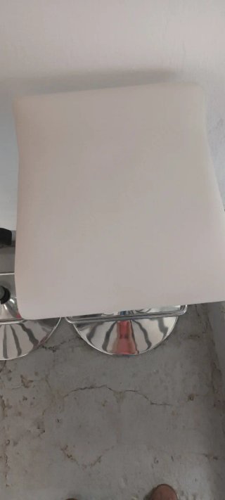 2 Taburetes Altos Cocina Blancos