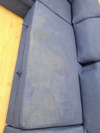 Sofá Cama Esquinero Azul Friheten