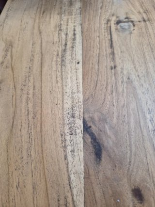 Consola de madera de teca