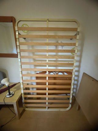 Somier metálico y de madera