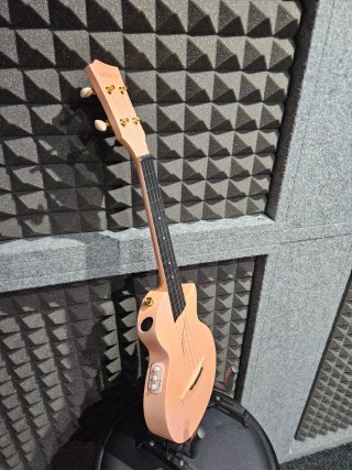 Ukelele Enya Nova UE/PK Rosa Eléctrico