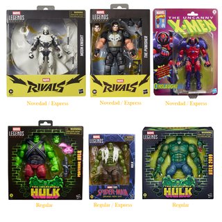 Figuras Marvel Legends 6''
