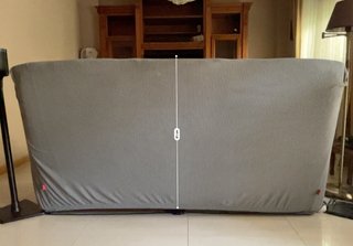Sofá 3 plazas granate