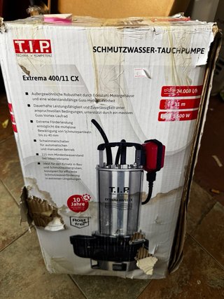 Bomba sumergible profesional aguas residuales