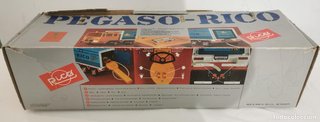 Pegaso Rico GRIS-PLATA Caja Vacía Reproducción