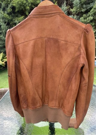 Chaqueta Piel Harley-Davidson Marrón