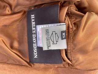 Chaqueta Piel Harley-Davidson Marrón