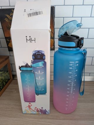 Botella de Agua Motivacional 1.5L Nueva